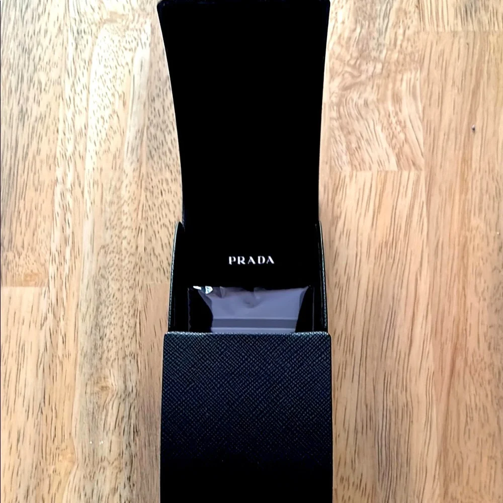 Prada Elegant Black Eyewear Case - Picture 2 of 6
